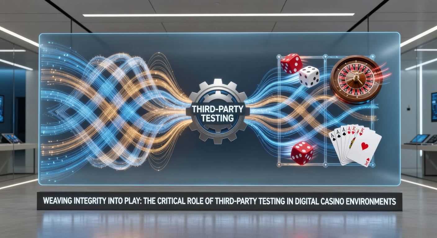 Detailed reports and certification seals displayed during third-party testing reviews for online casino platforms