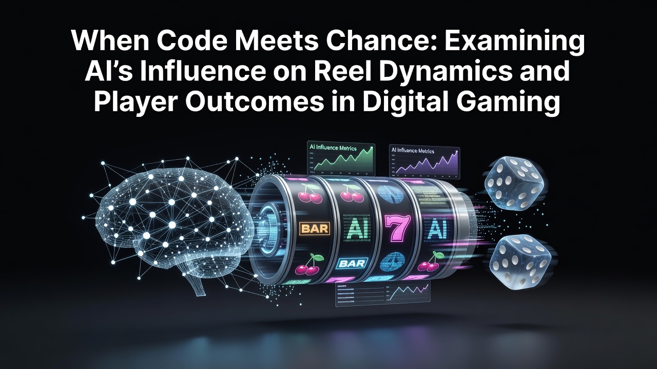 AI algorithms analyzing slot reel patterns in a digital casino interface